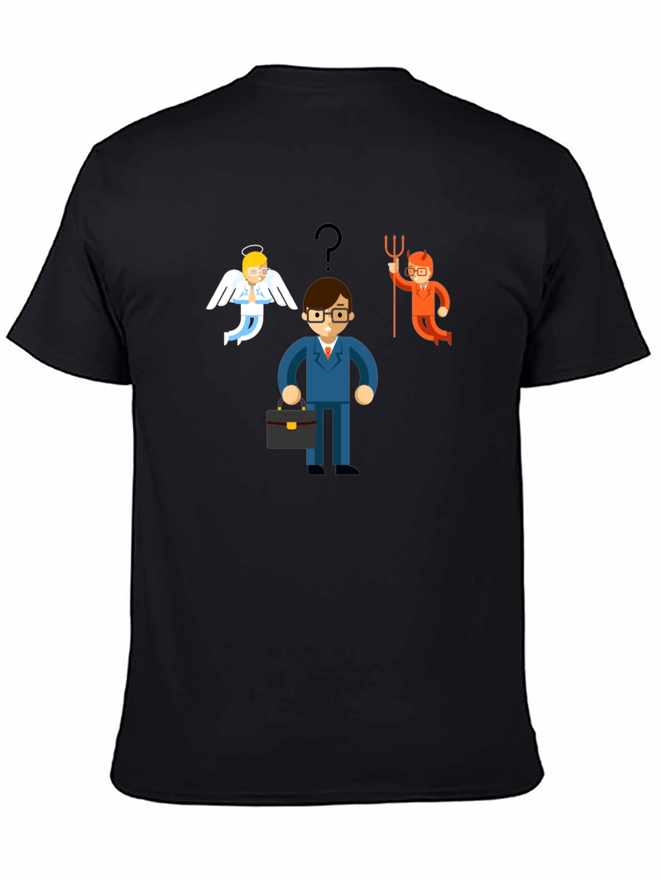 Angel vs Devil Choice T-Shirt