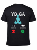 Yoga Remind Me Message Me T-Shirt