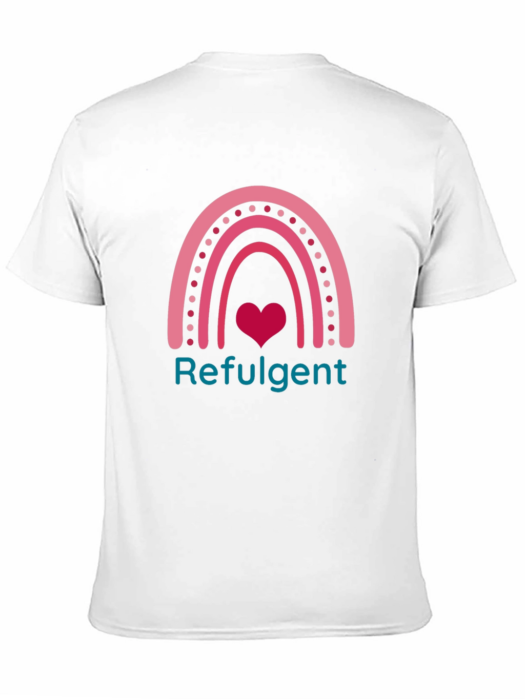 Refulgent Rainbow Heart Graphic Tee