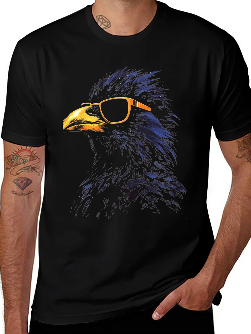 Cool Crow Graphic Tee