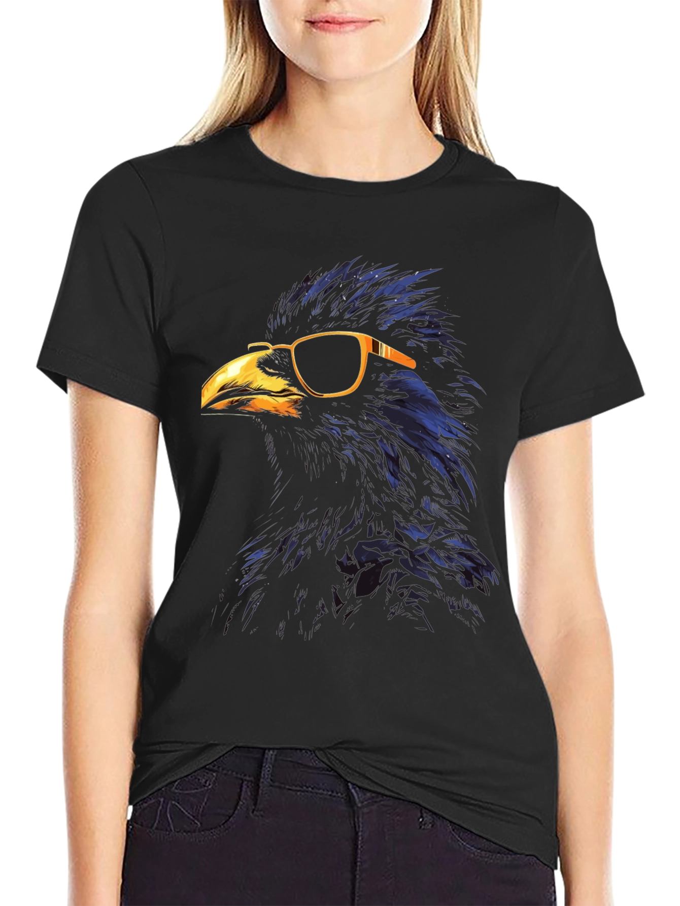 Cool Crow Graphic Tee