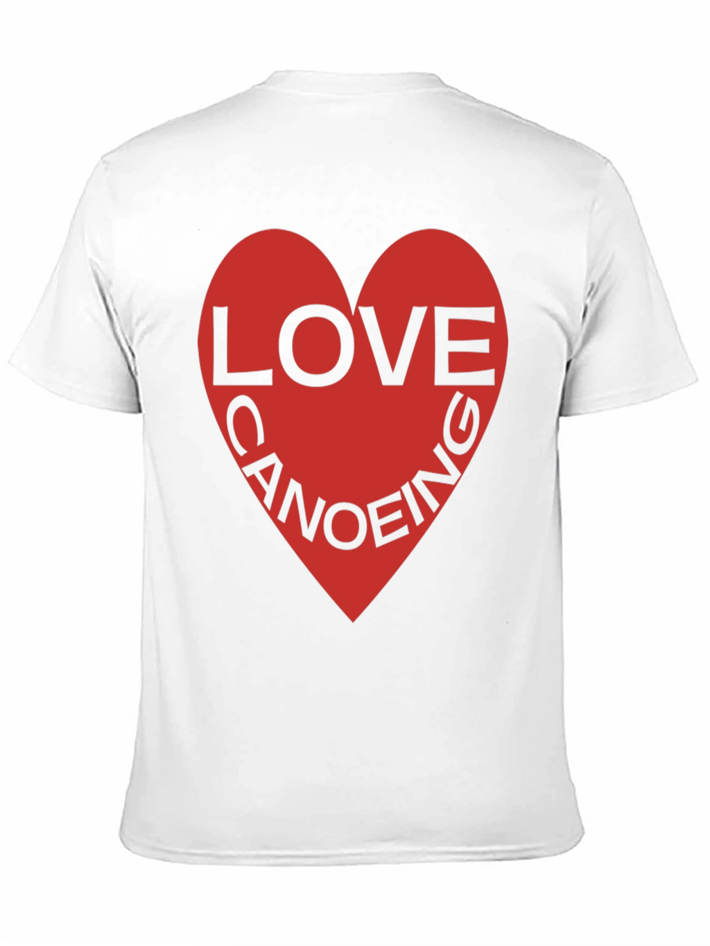 Love Canoeing Black T-Shirt