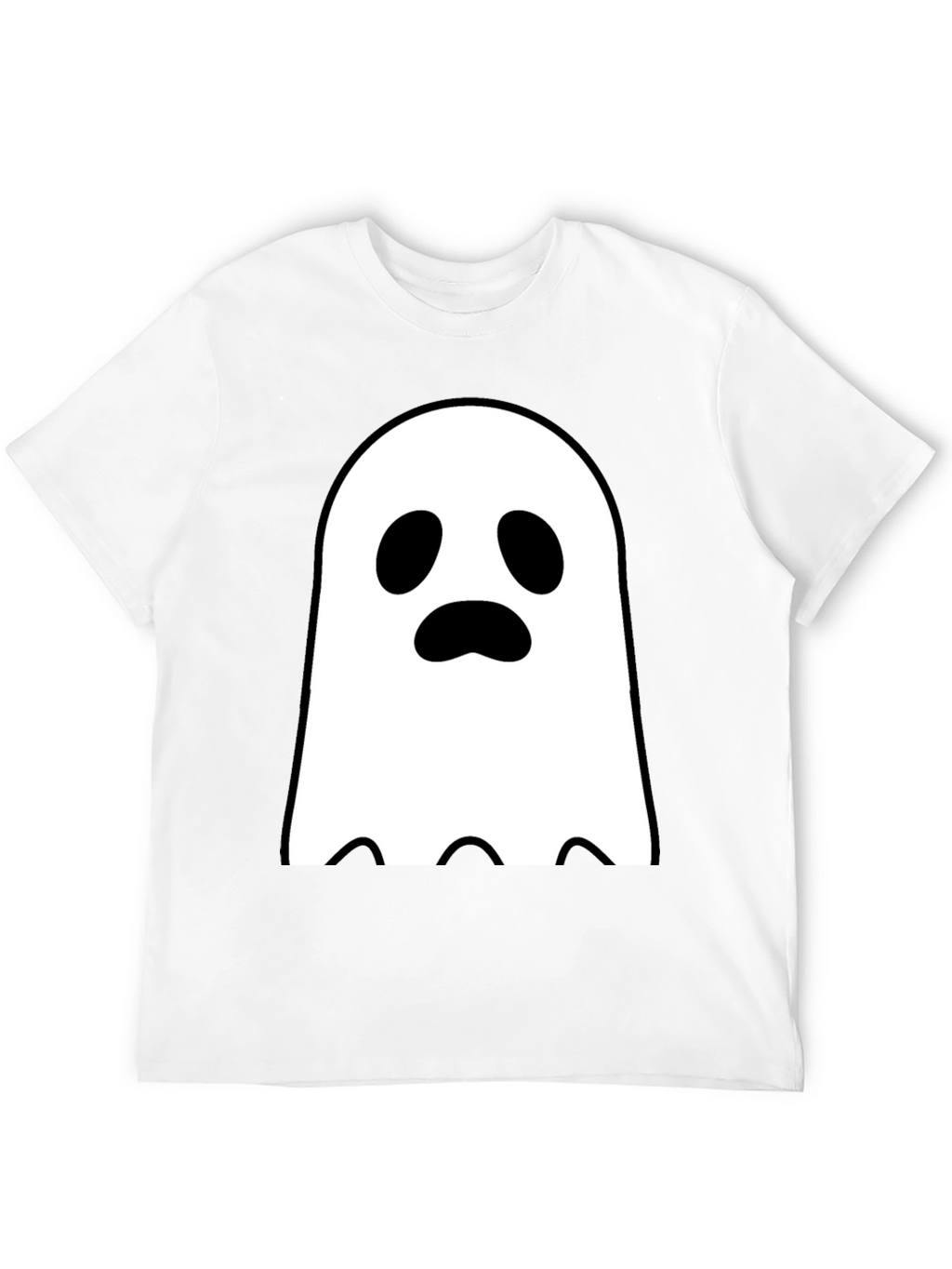 Ghost Graphic Tee - Spooky Season Style