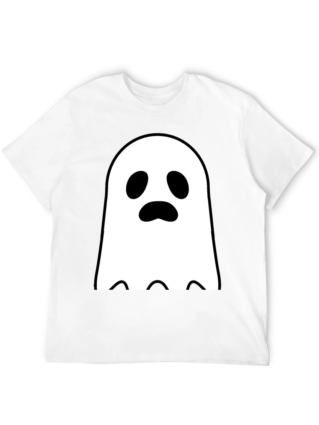 Ghost Graphic Tee - Spooky Season Style