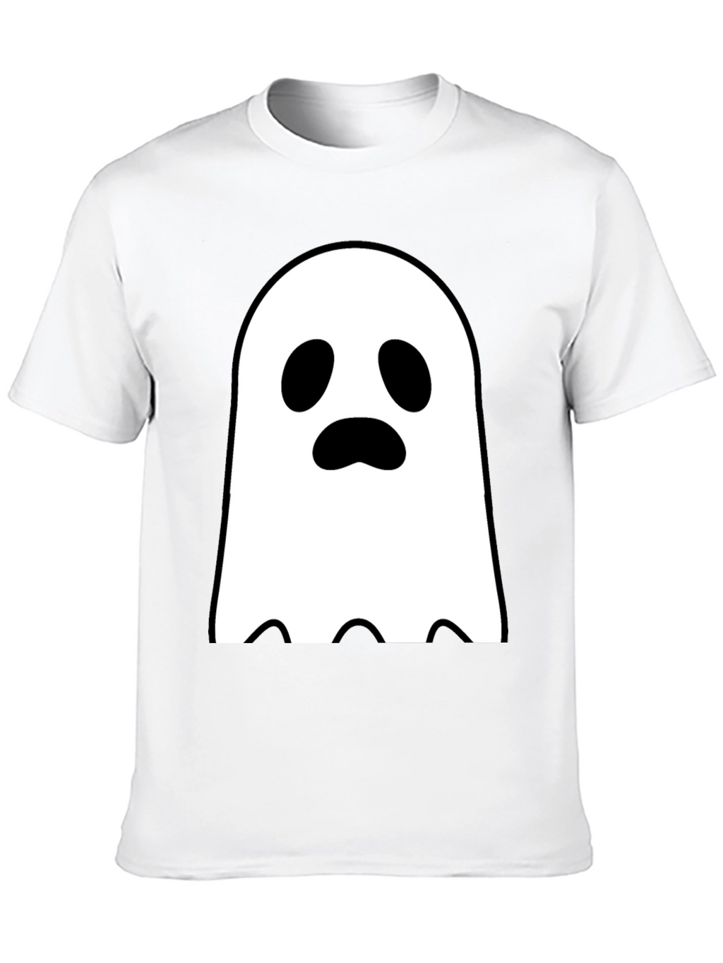 Ghost Graphic Tee - Spooky Season Style