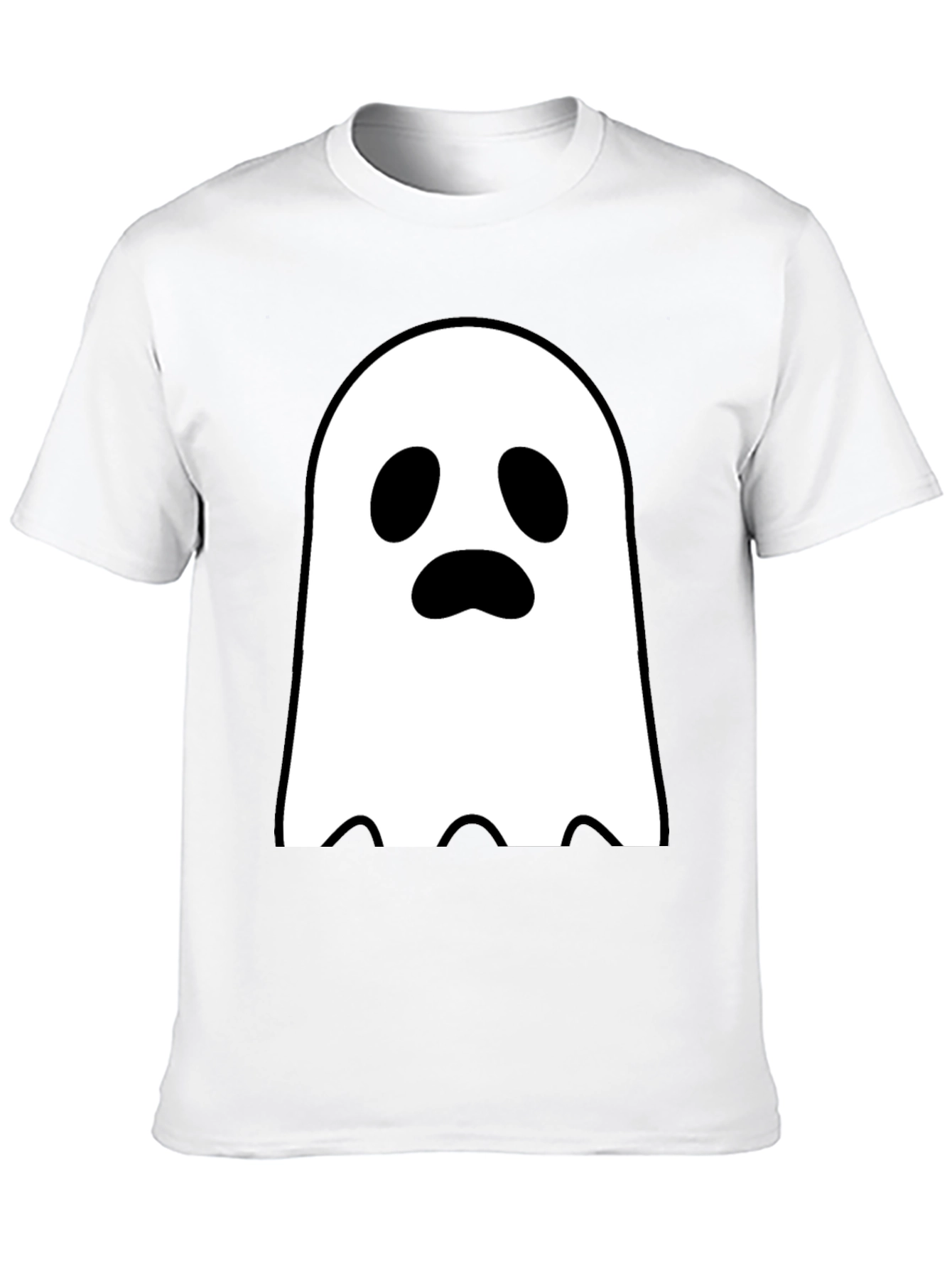 Ghost Graphic Tee - Spooky Season Style