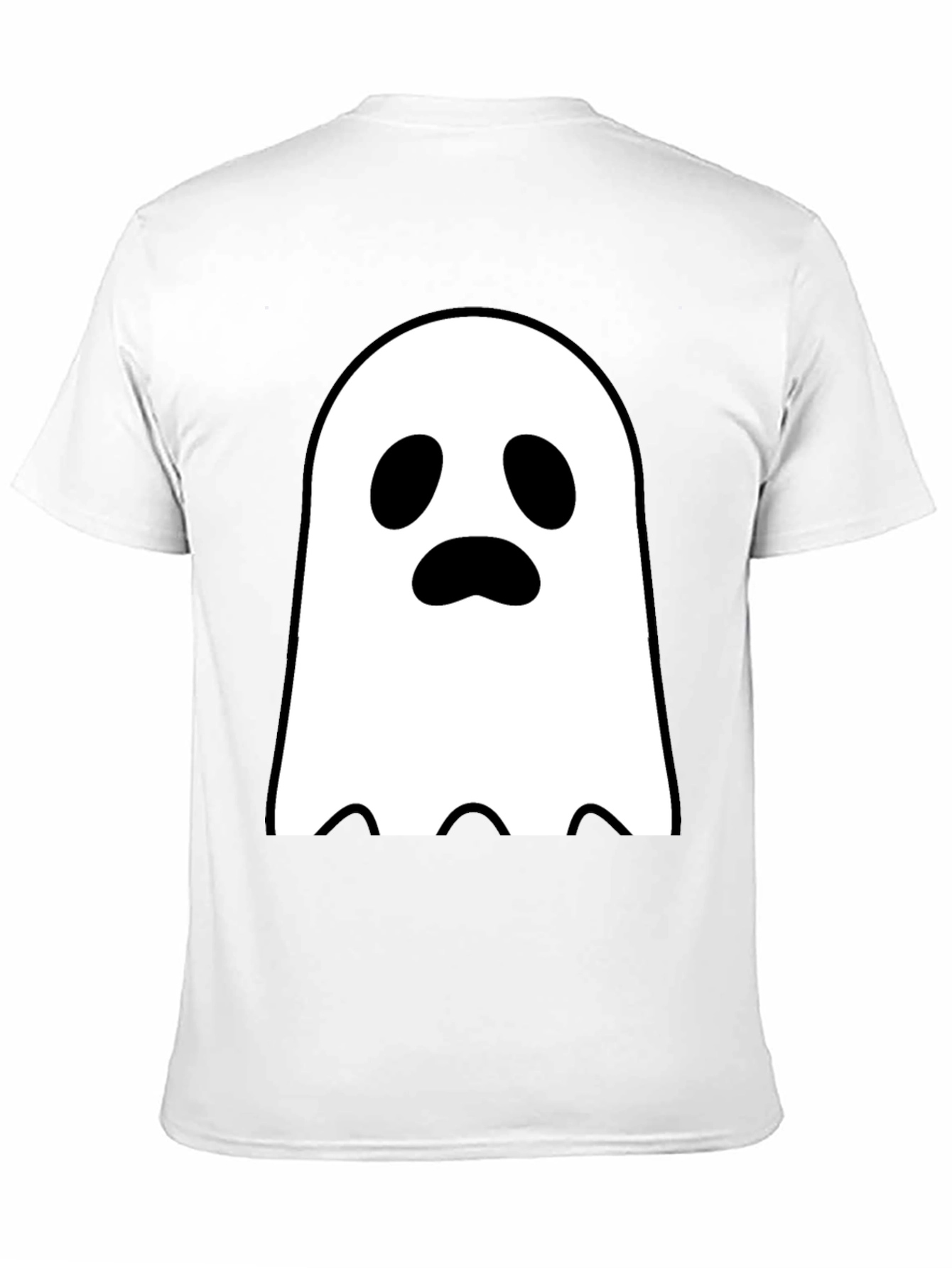 Ghost Graphic Tee - Spooky Season Style
