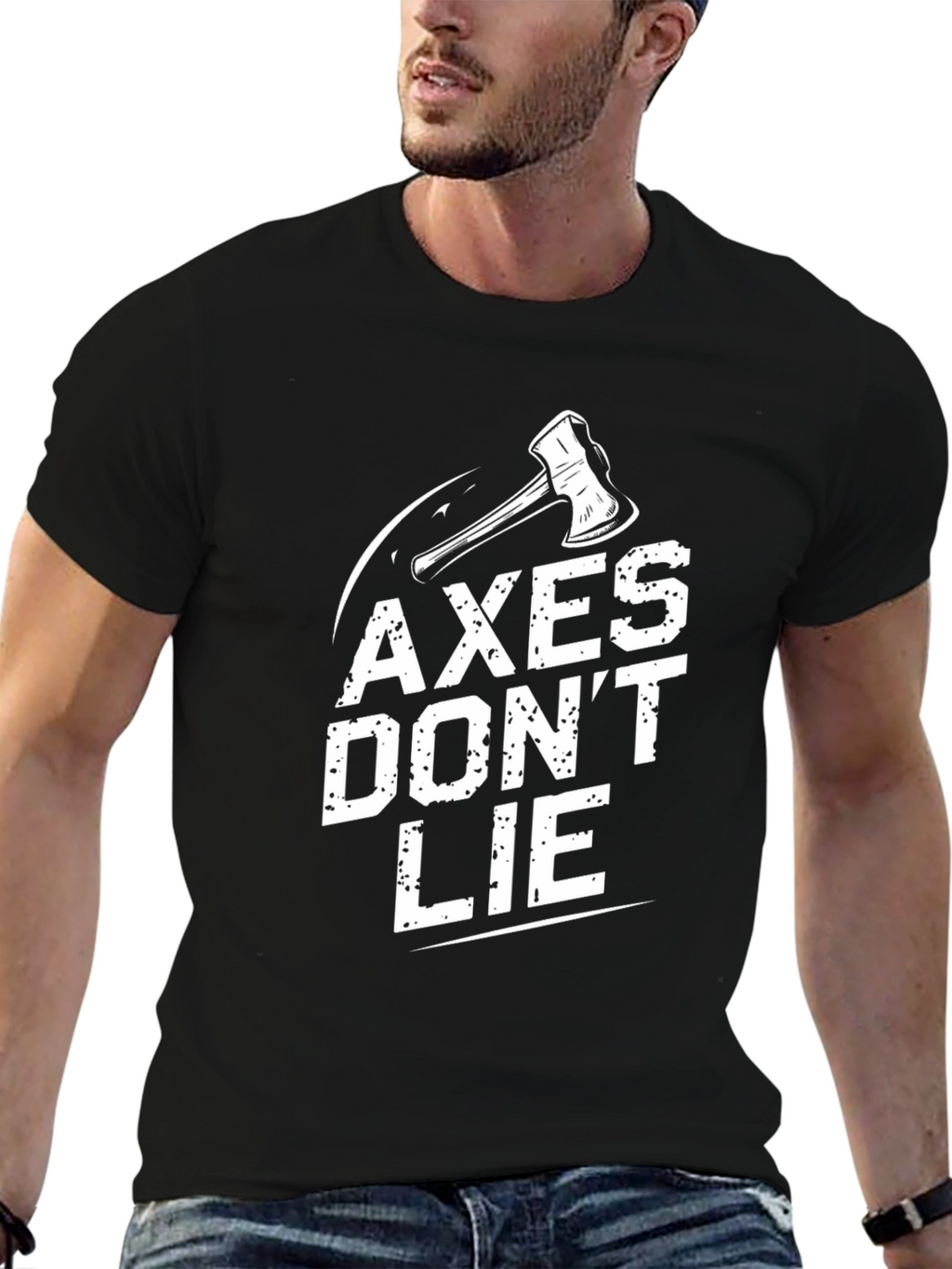 Axe Dont Lie Graphic T-Shirt
