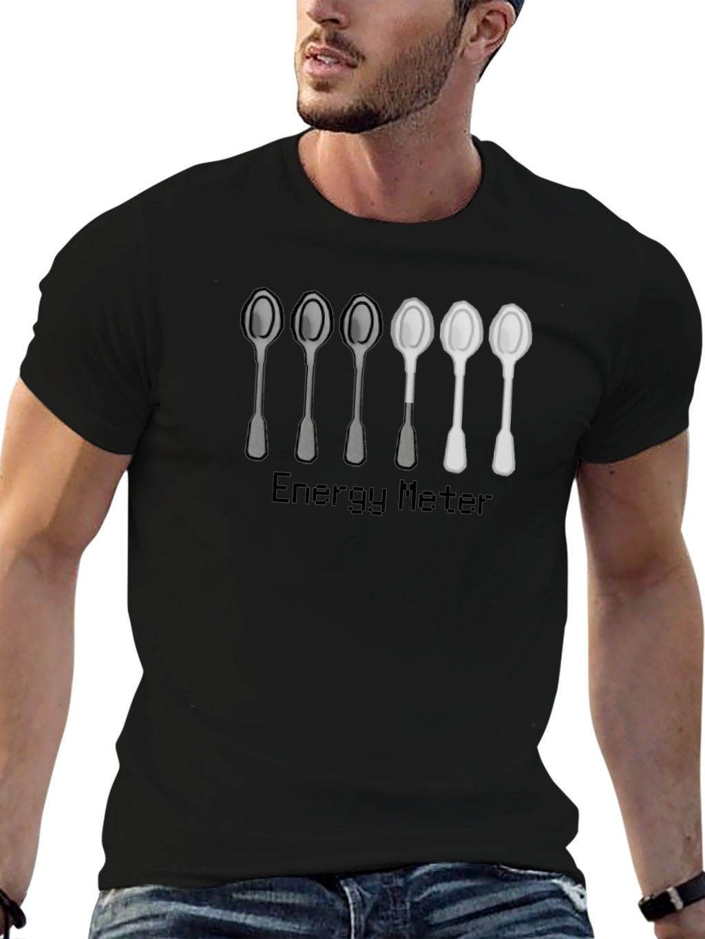 Energy Meter Spoon T-Shirt - Comfort & Style
