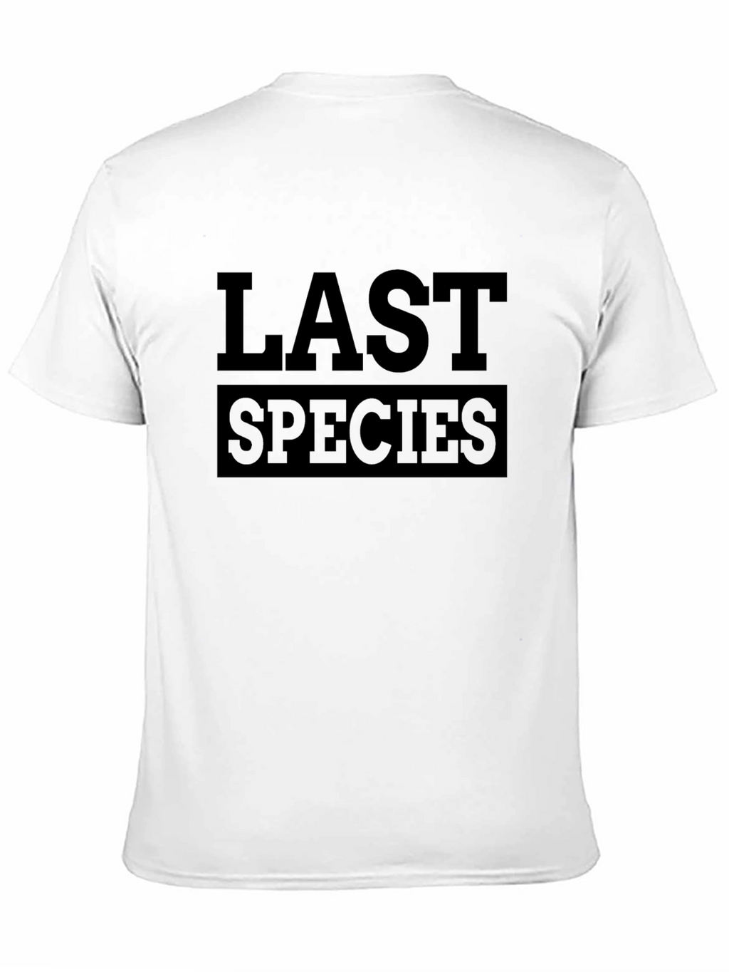 Last Species Graphic Black T-Shirt