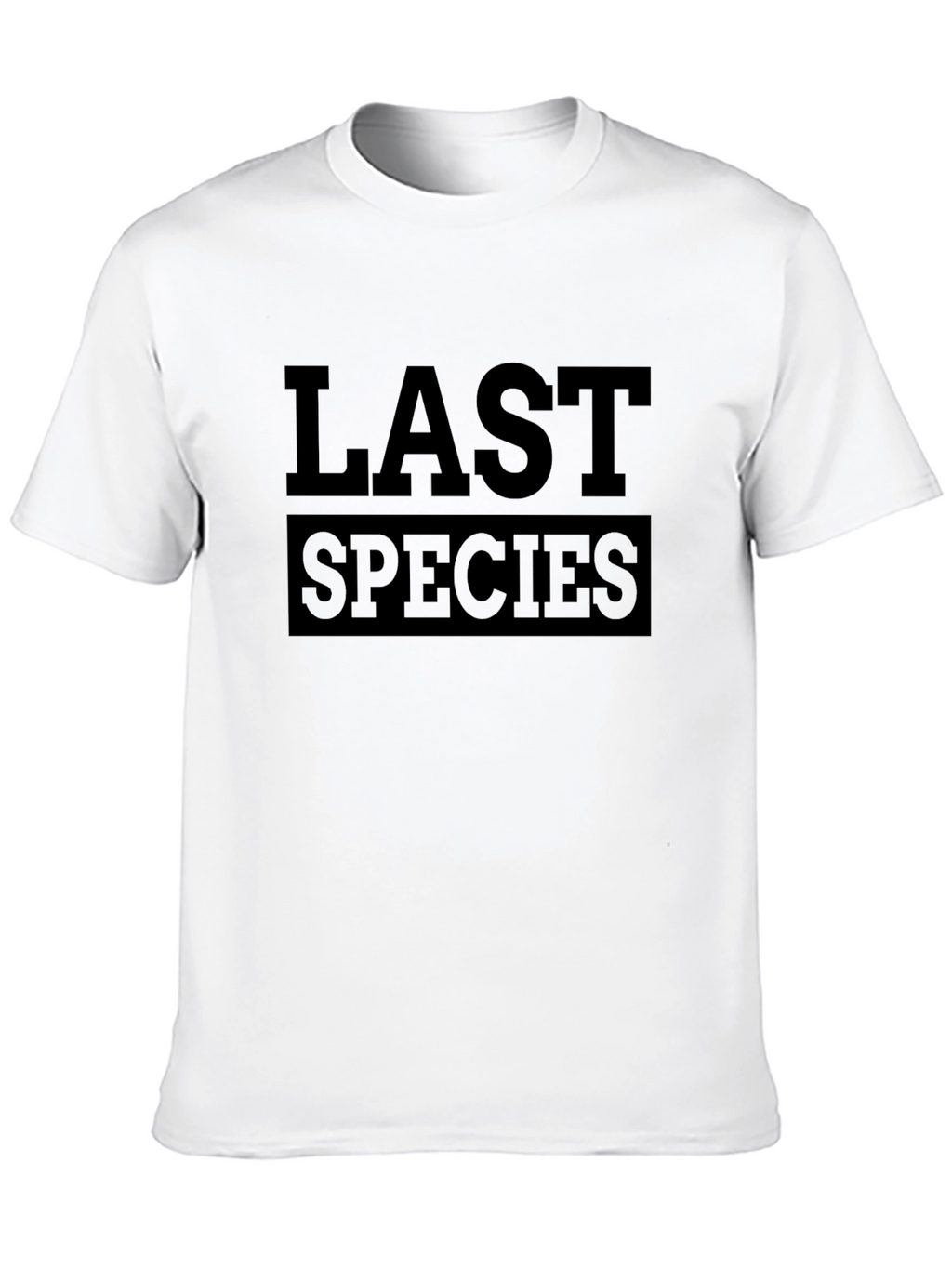 Last Species Graphic Black T-Shirt