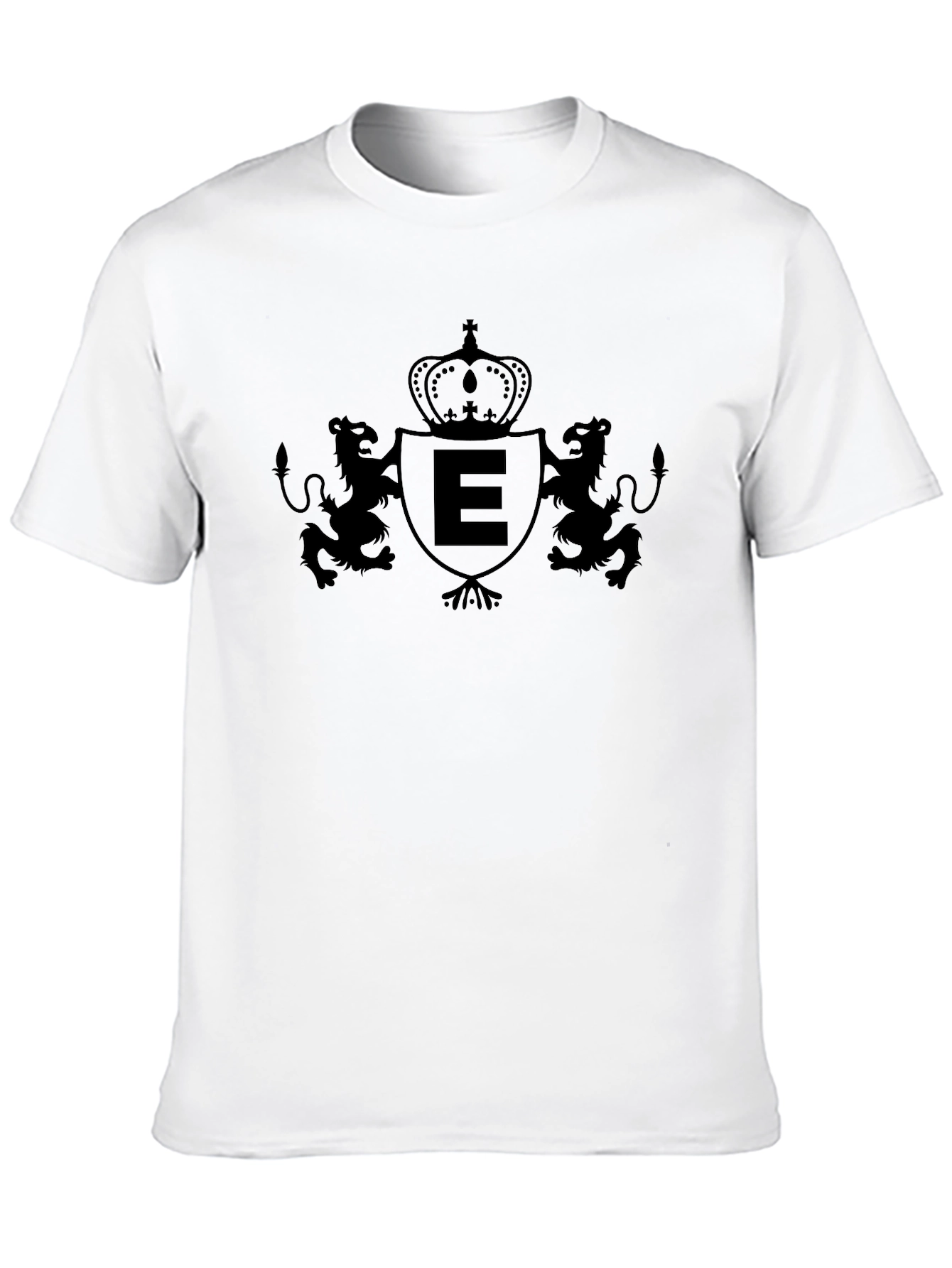Lion Crest Tee - Regal Black T-Shirt