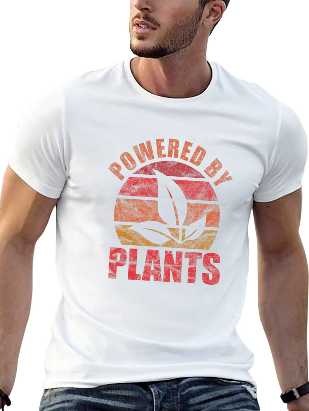 Powered by Plants Graphic Tee - Vegan T-Shirt