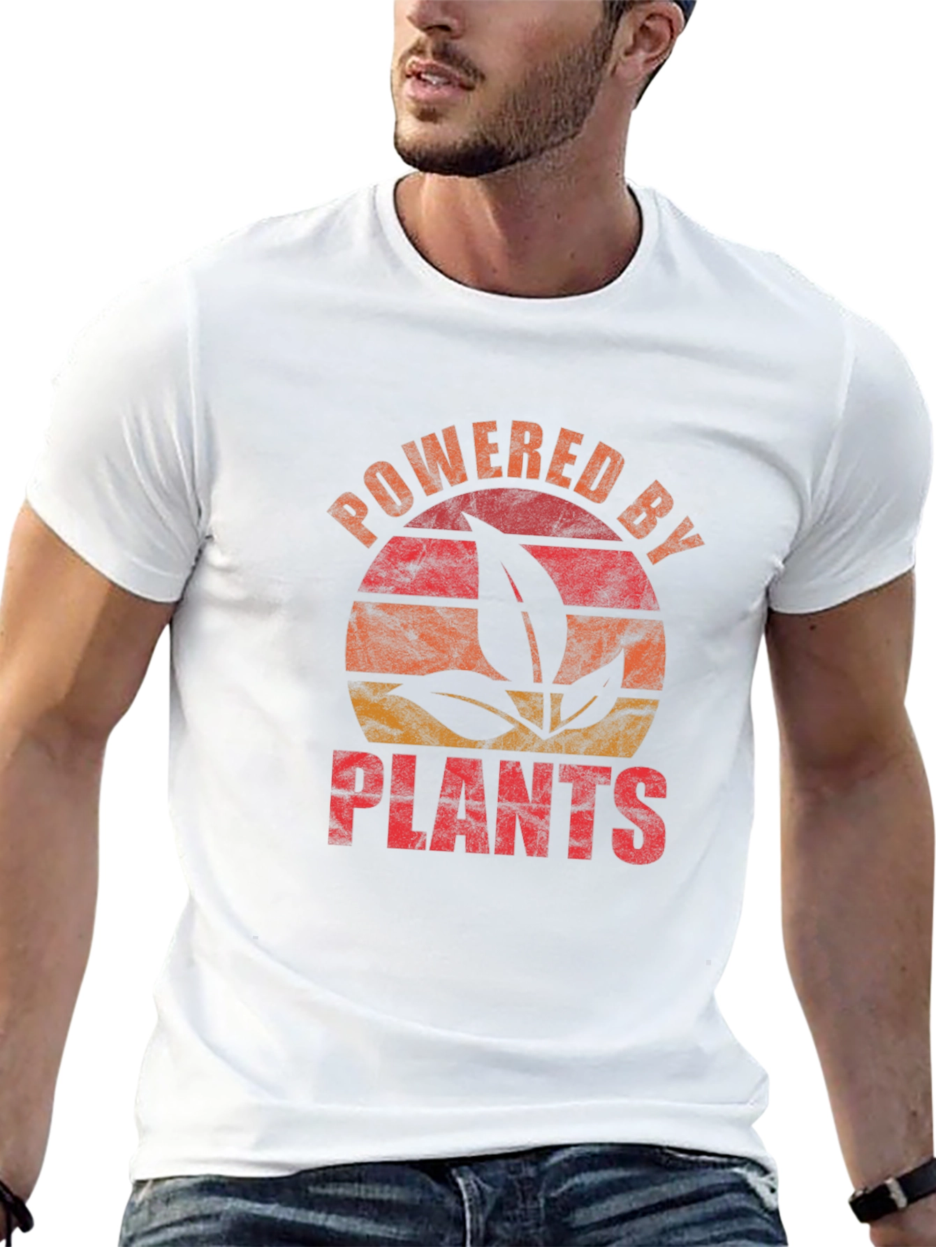 Powered by Plants Graphic Tee - Vegan T-Shirt