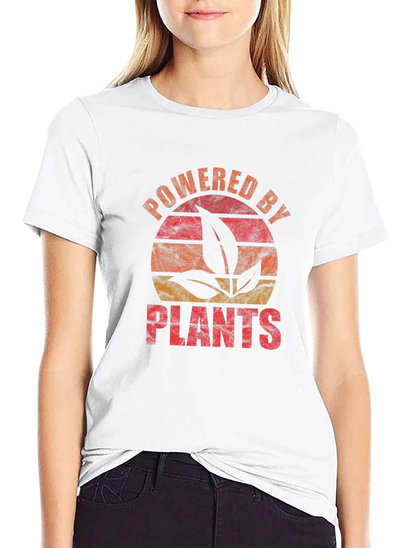 Powered by Plants Graphic Tee - Vegan T-Shirt