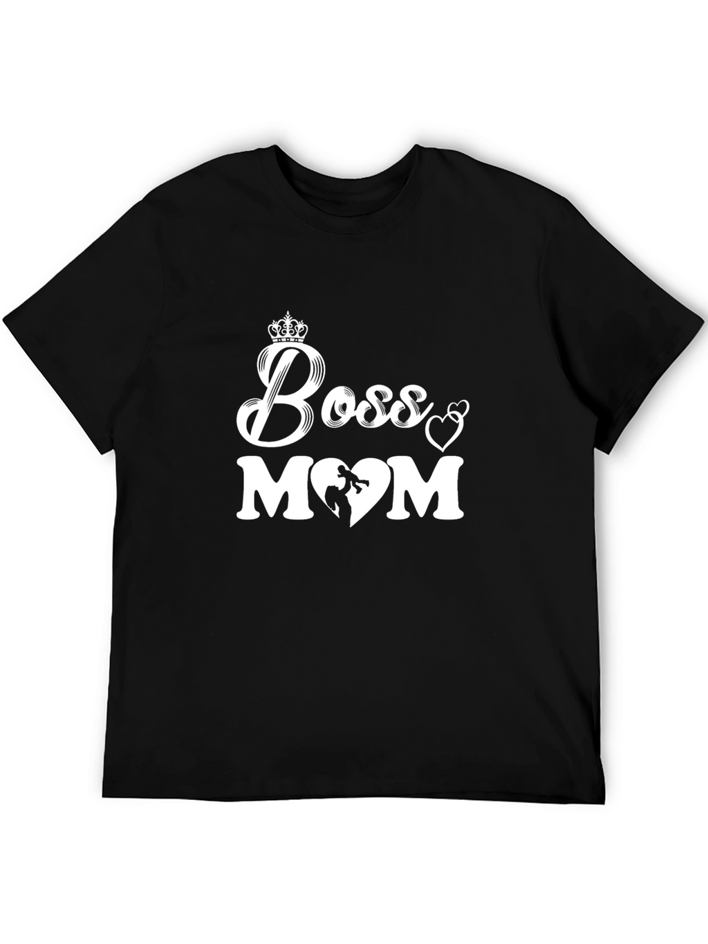 Boss Mom Graphic Tee - Trendy Mothers Day T-Shirt