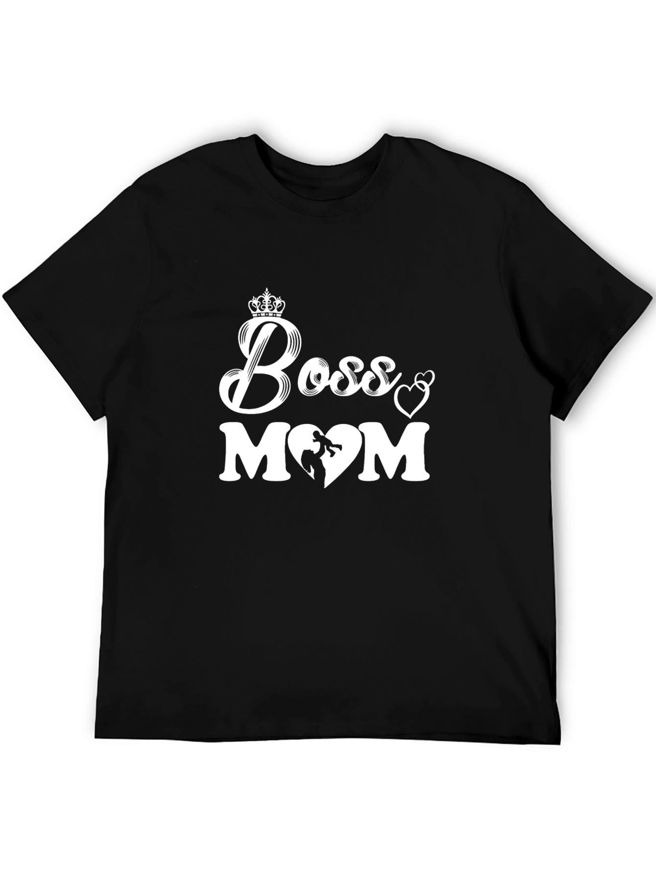 Boss Mom Graphic Tee - Trendy Mothers Day T-Shirt