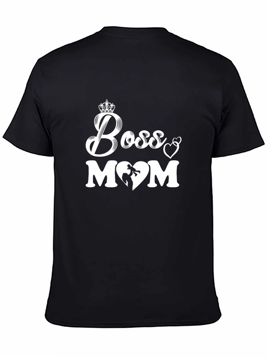 Boss Mom Graphic Tee - Trendy Mothers Day T-Shirt