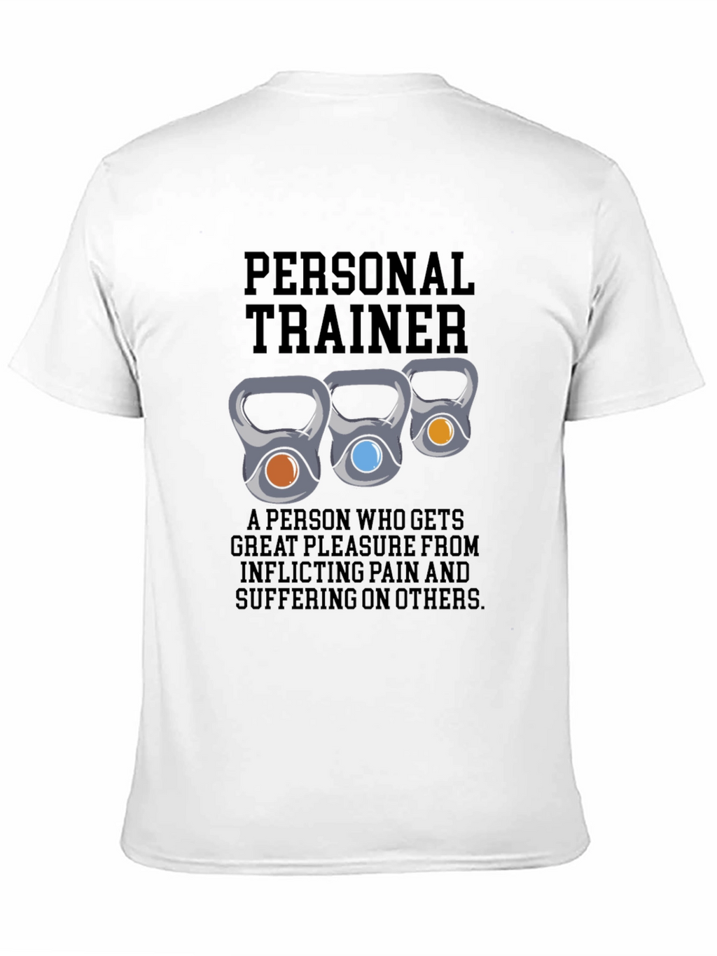 Personal Trainer Kettlebell Graphic T-Shirt