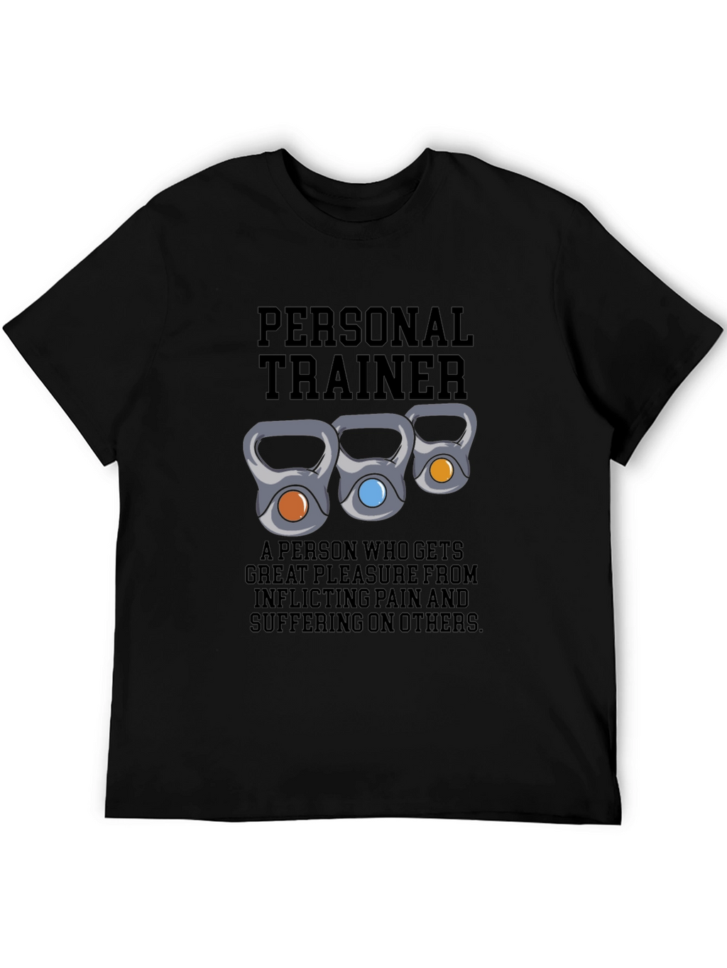 Personal Trainer Kettlebell Graphic T-Shirt