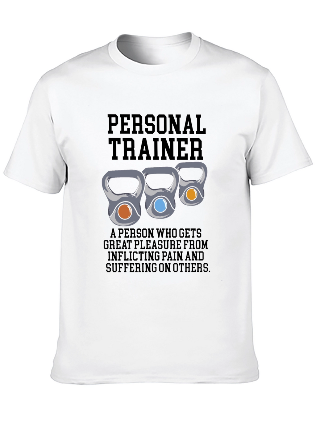 Personal Trainer Kettlebell Graphic T-Shirt