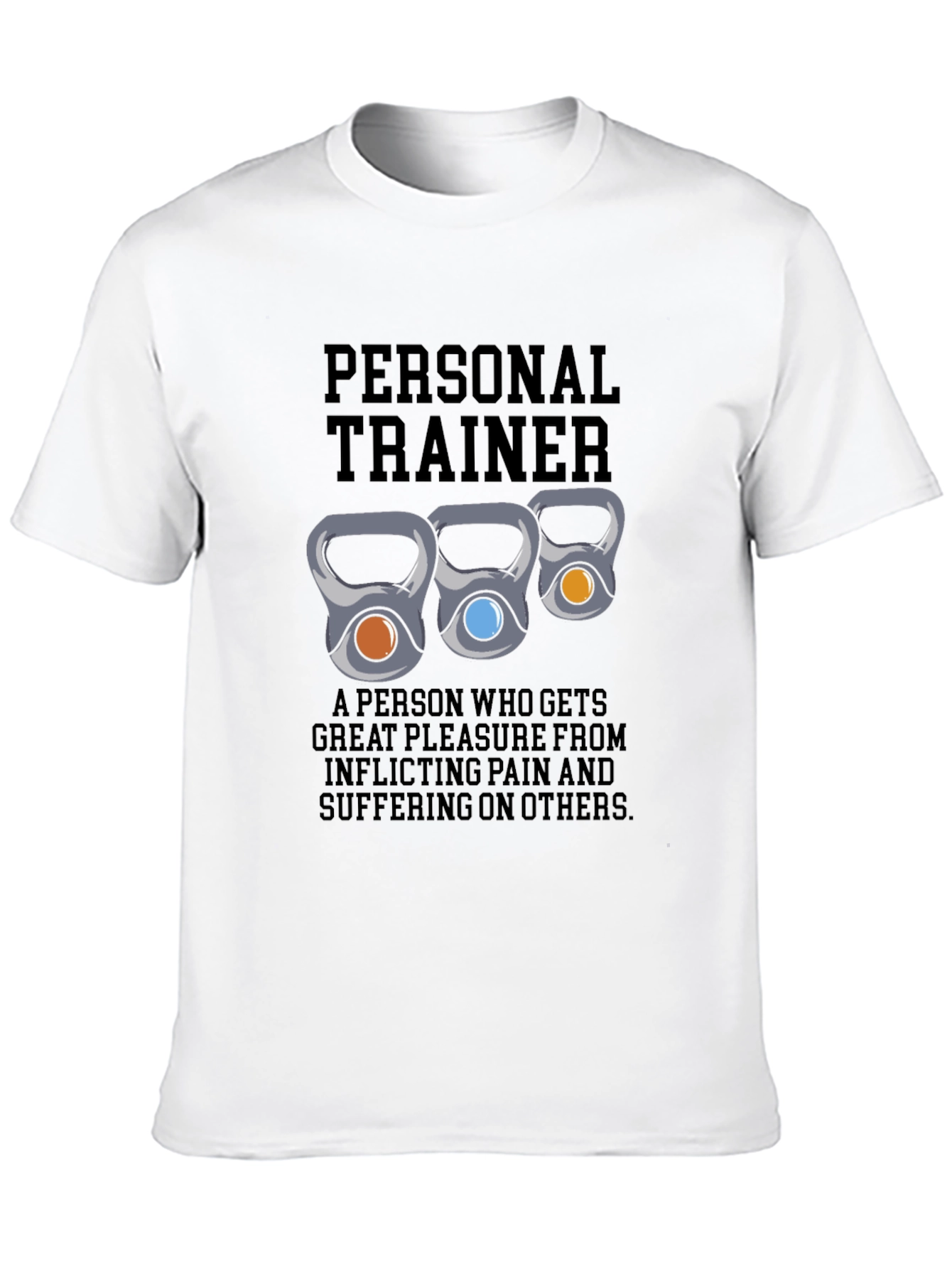 Personal Trainer Kettlebell Graphic T-Shirt