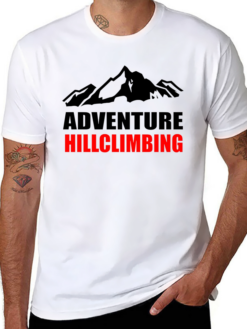 Adventure Hill Climbing Graphic Tee