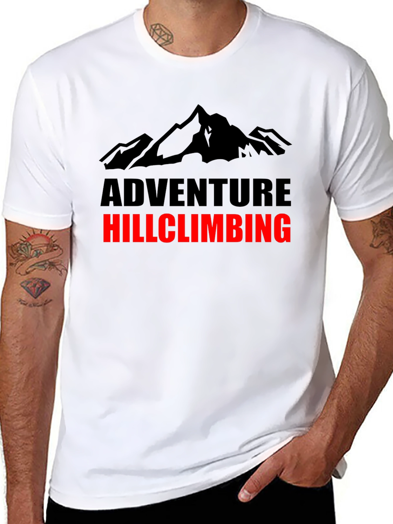 Adventure Hill Climbing Graphic Tee