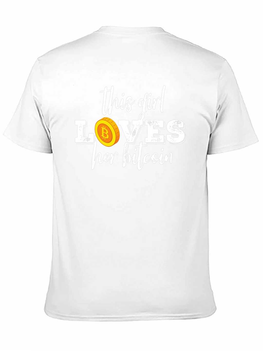 Bitcoin Girl T-Shirt Crypto Lover Tee