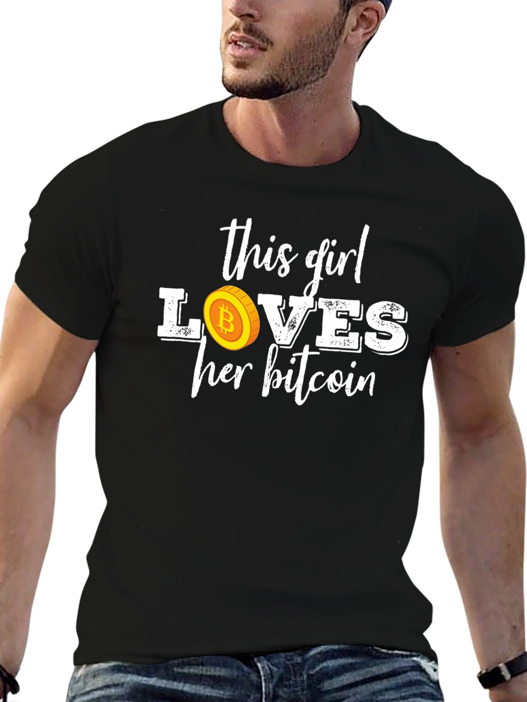 Bitcoin Girl T-Shirt Crypto Lover Tee