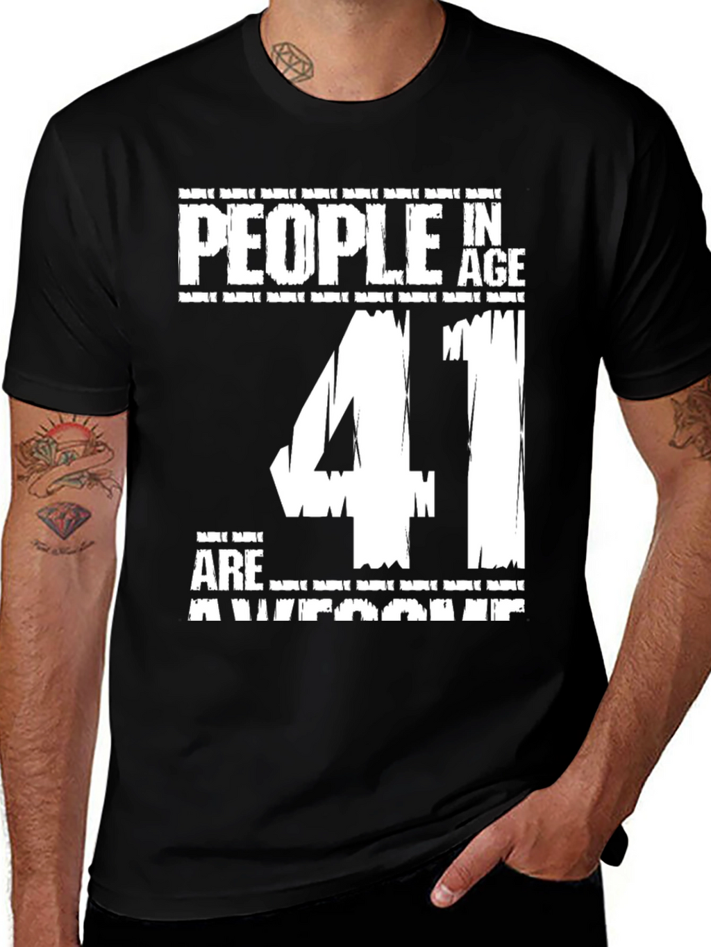 Awesome 41 Year Old Birthday T-Shirt