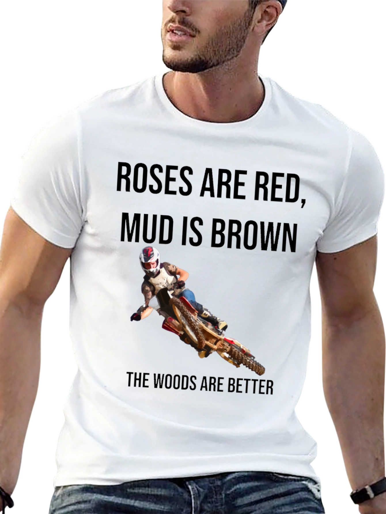 Roses Are Red Motocross T-Shirt