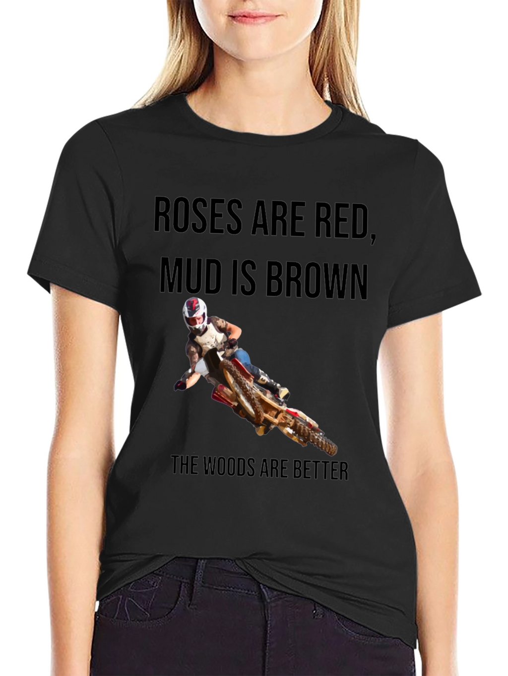 Roses Are Red Motocross T-Shirt