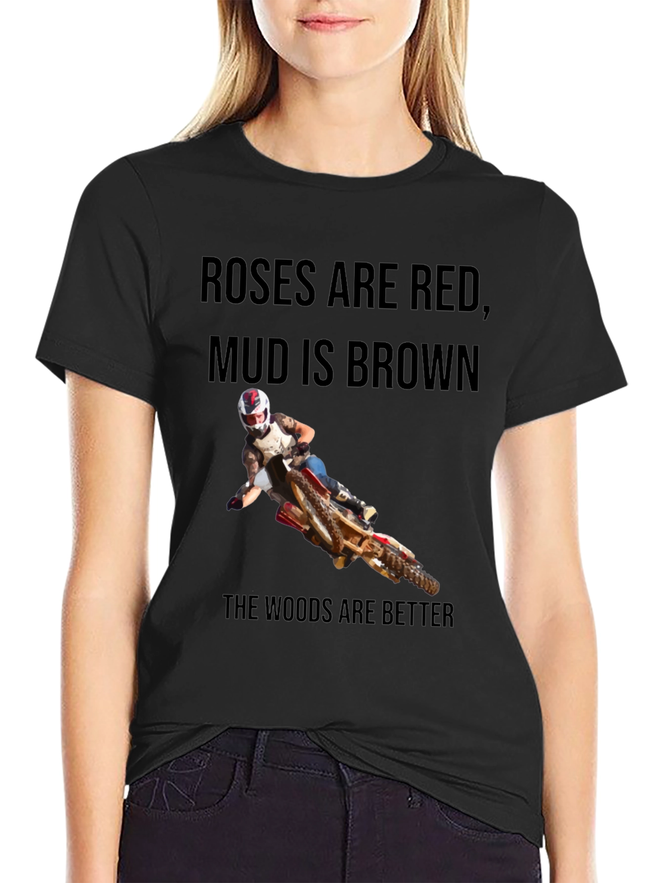 Roses Are Red Motocross T-Shirt