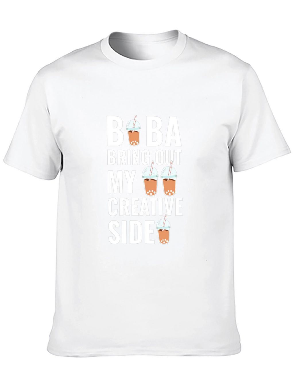 Boba Bring Out My Creative Side Black T-Shirt