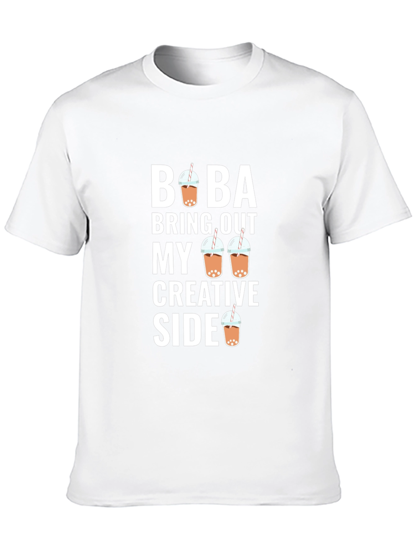 Boba Bring Out My Creative Side Black T-Shirt