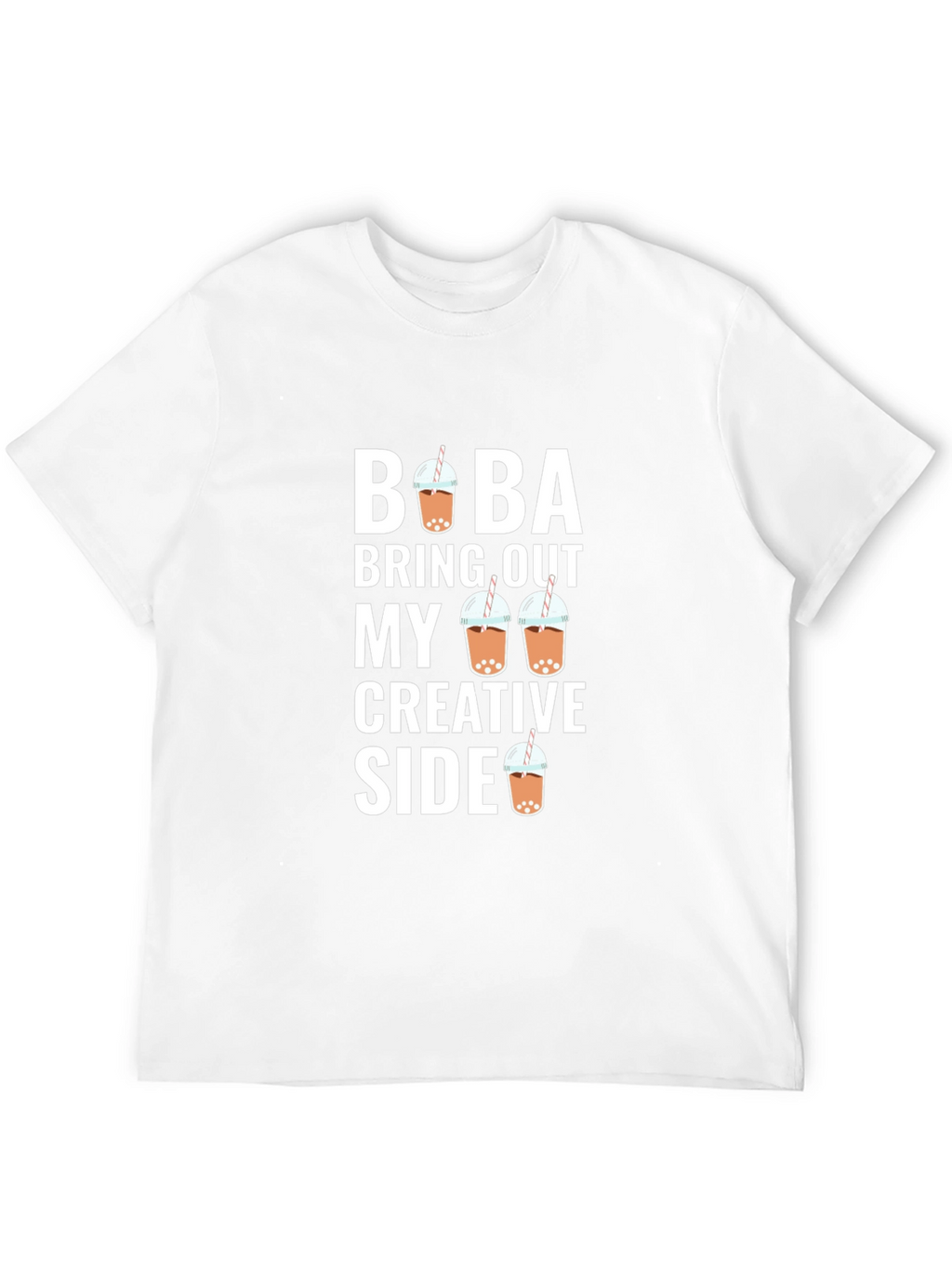Boba Bring Out My Creative Side Black T-Shirt