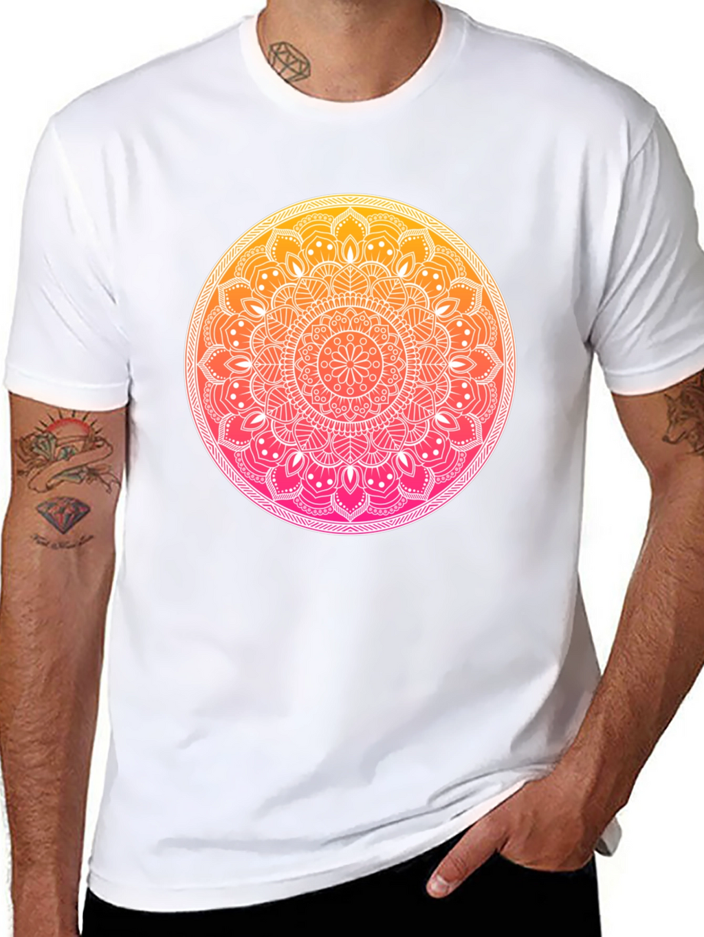Mandala Graphic Tee - Stylish and Comfortable