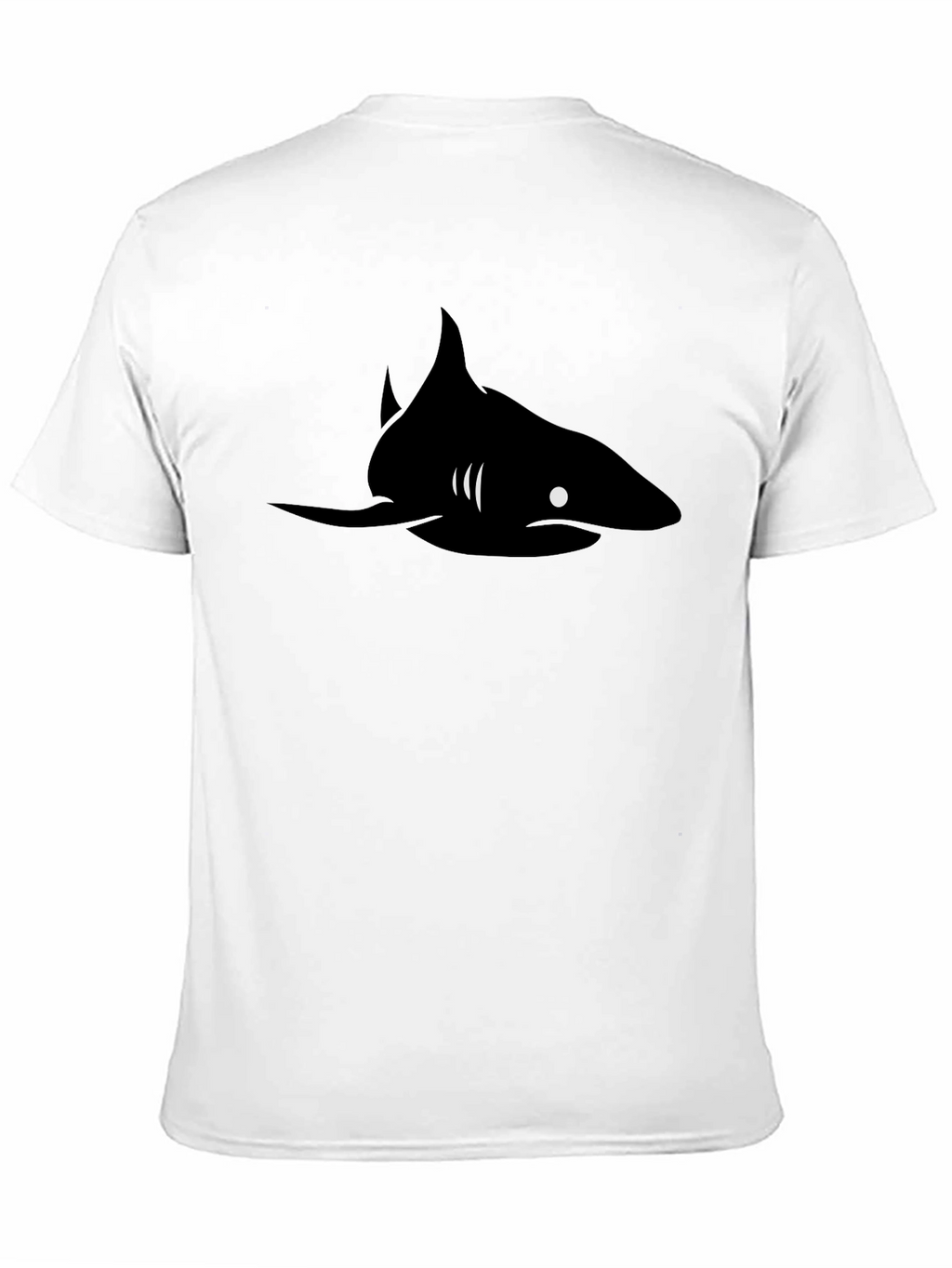 Black Shark Graphic Tee - Stylish Mens T-Shirt