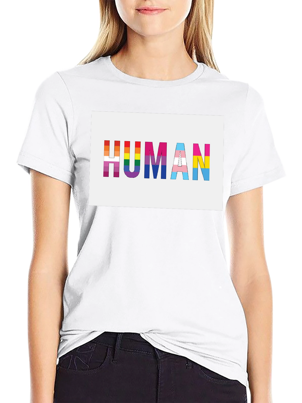 Pride Human Graphic T-Shirt