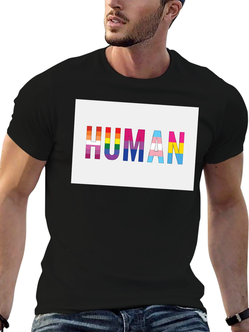 Pride Human Graphic T-Shirt