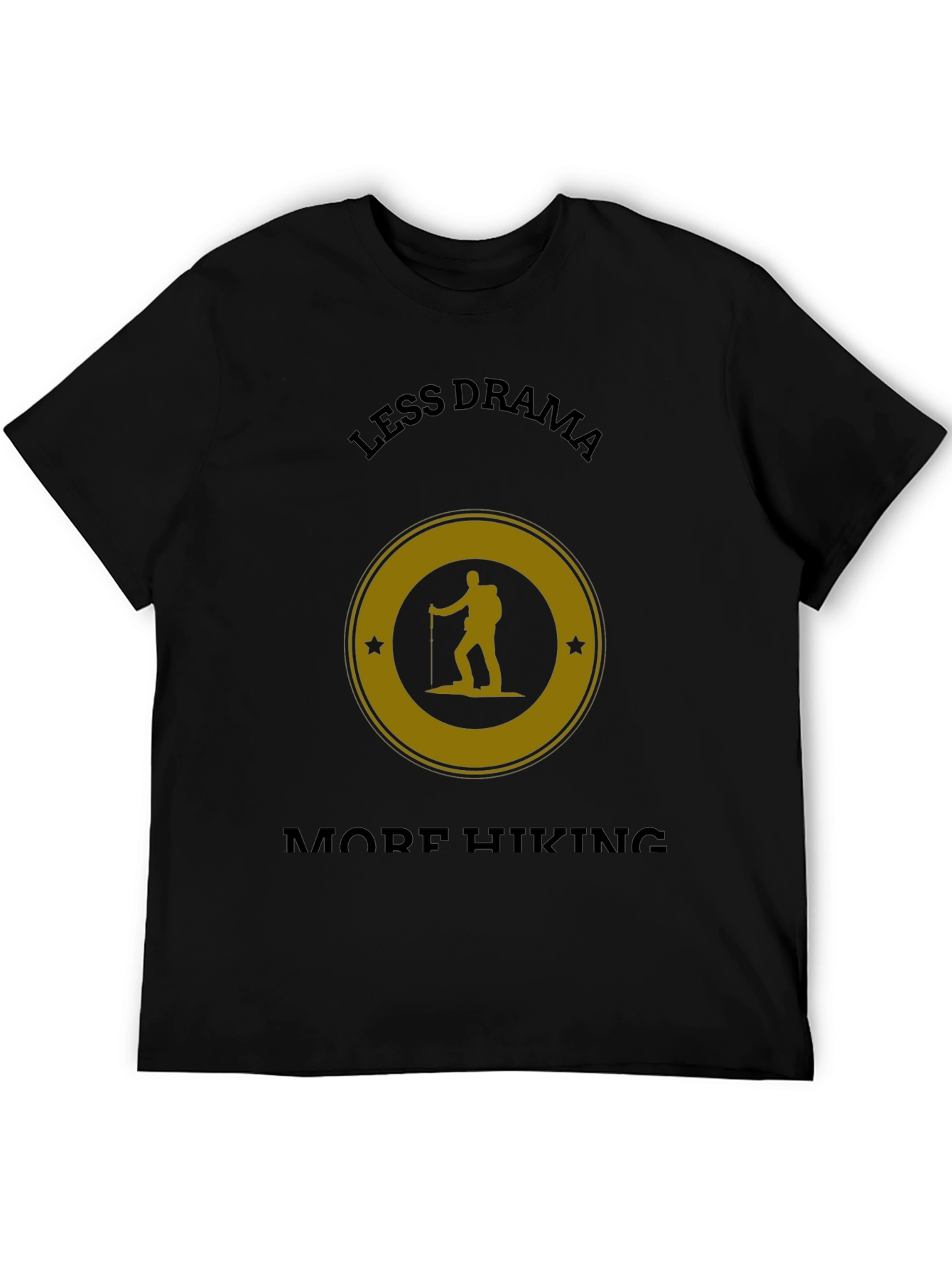 Less Drama More Hiking Graphic T-Shirt