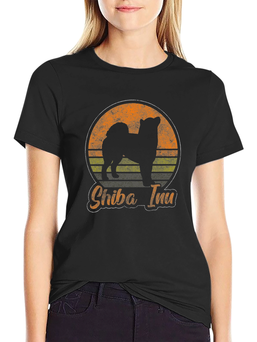 Retro Shiba Inu Graphic Tee