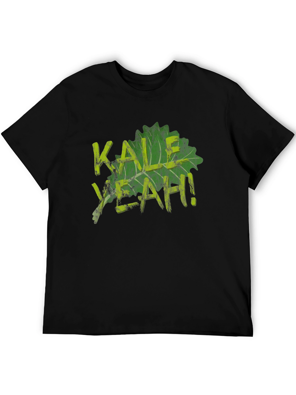 Kale Yeah! Graphic Tee - Black Cotton T-Shirt