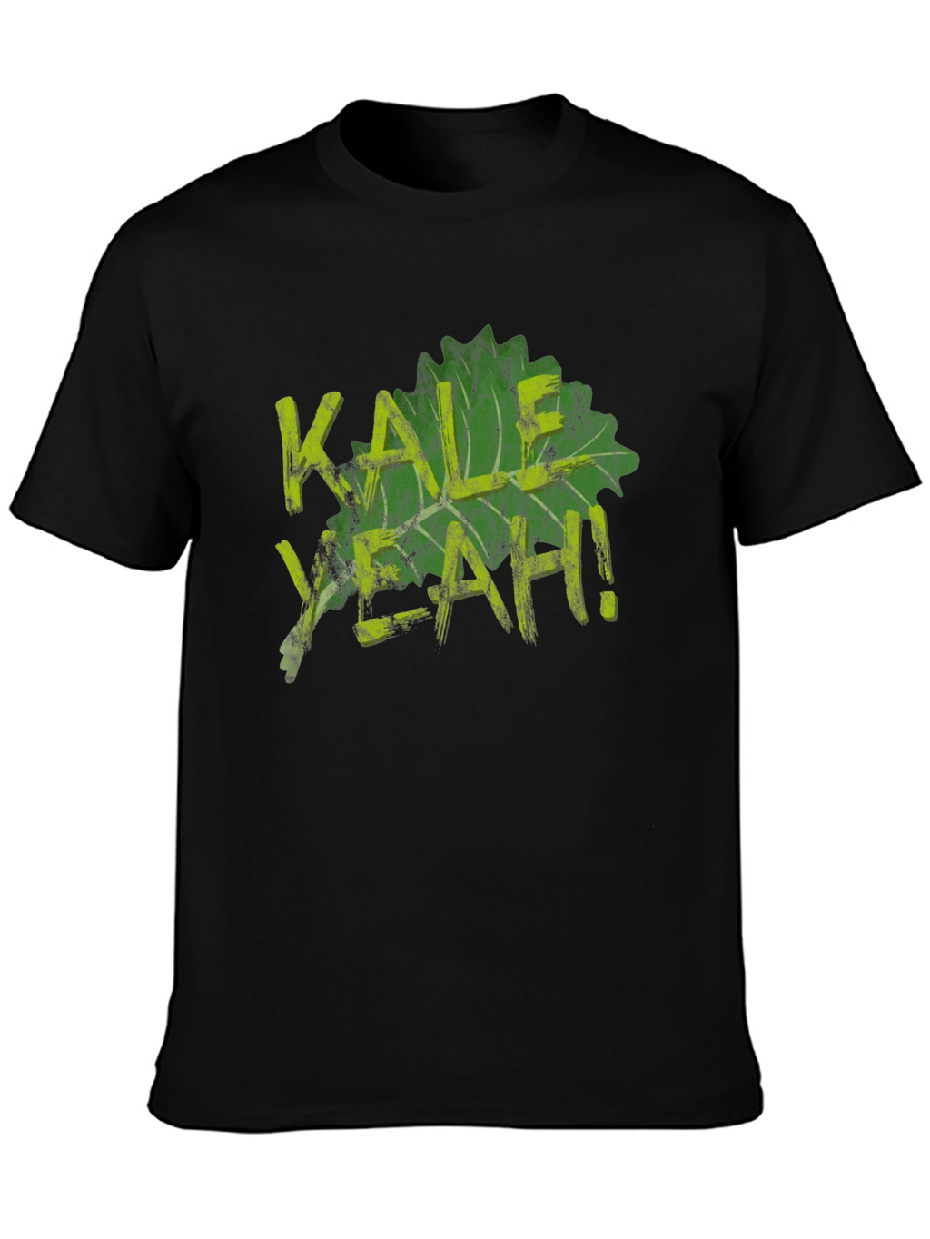 Kale Yeah! Graphic Tee - Black Cotton T-Shirt