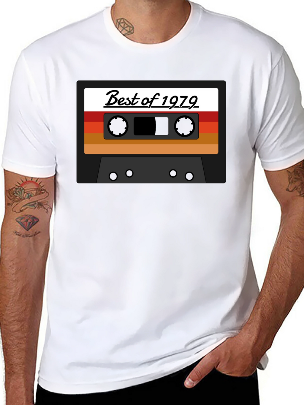 Best of 1979 Cassette Tape Graphic T-Shirt