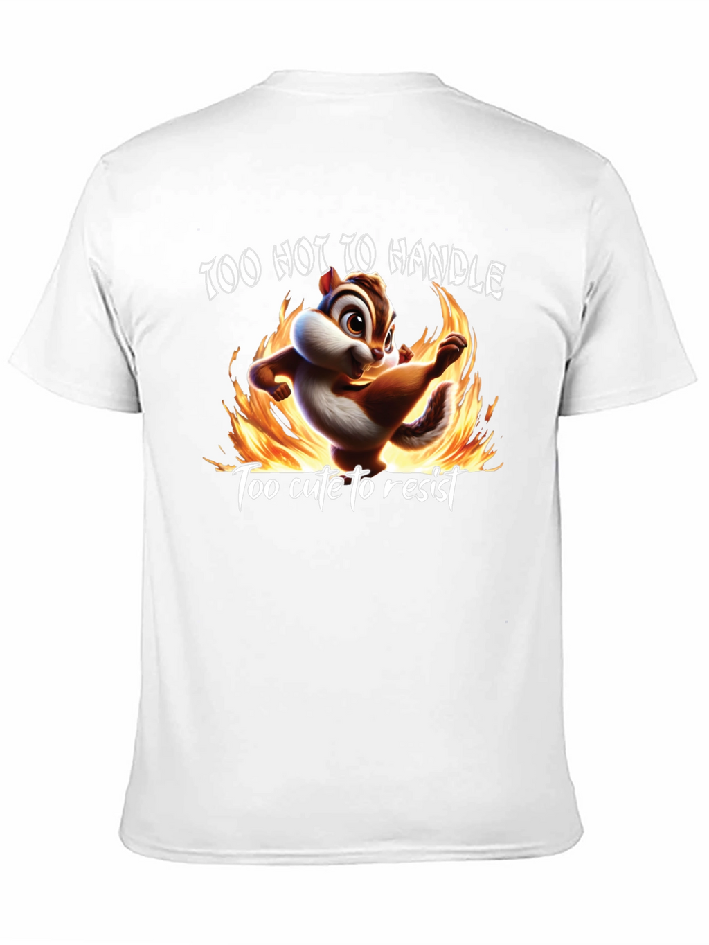 Too Hot To Handle Chipmunk Graphic Tee