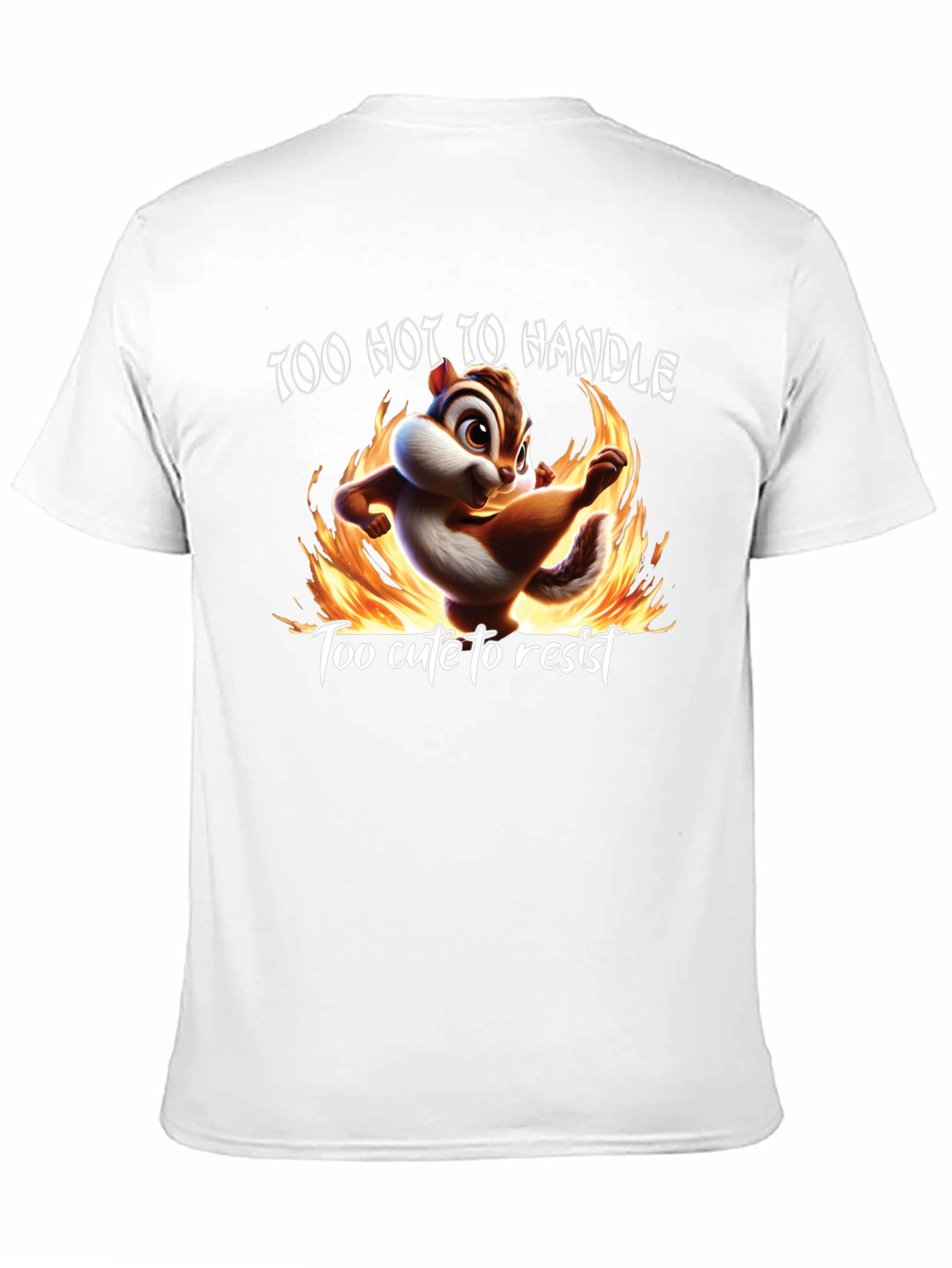 Too Hot To Handle Chipmunk Graphic Tee