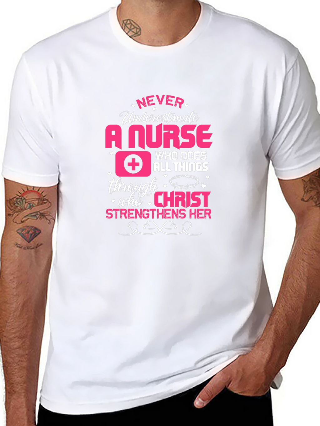 Never Underestimate a Nurse T-Shirt