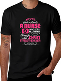 Never Underestimate a Nurse T-Shirt